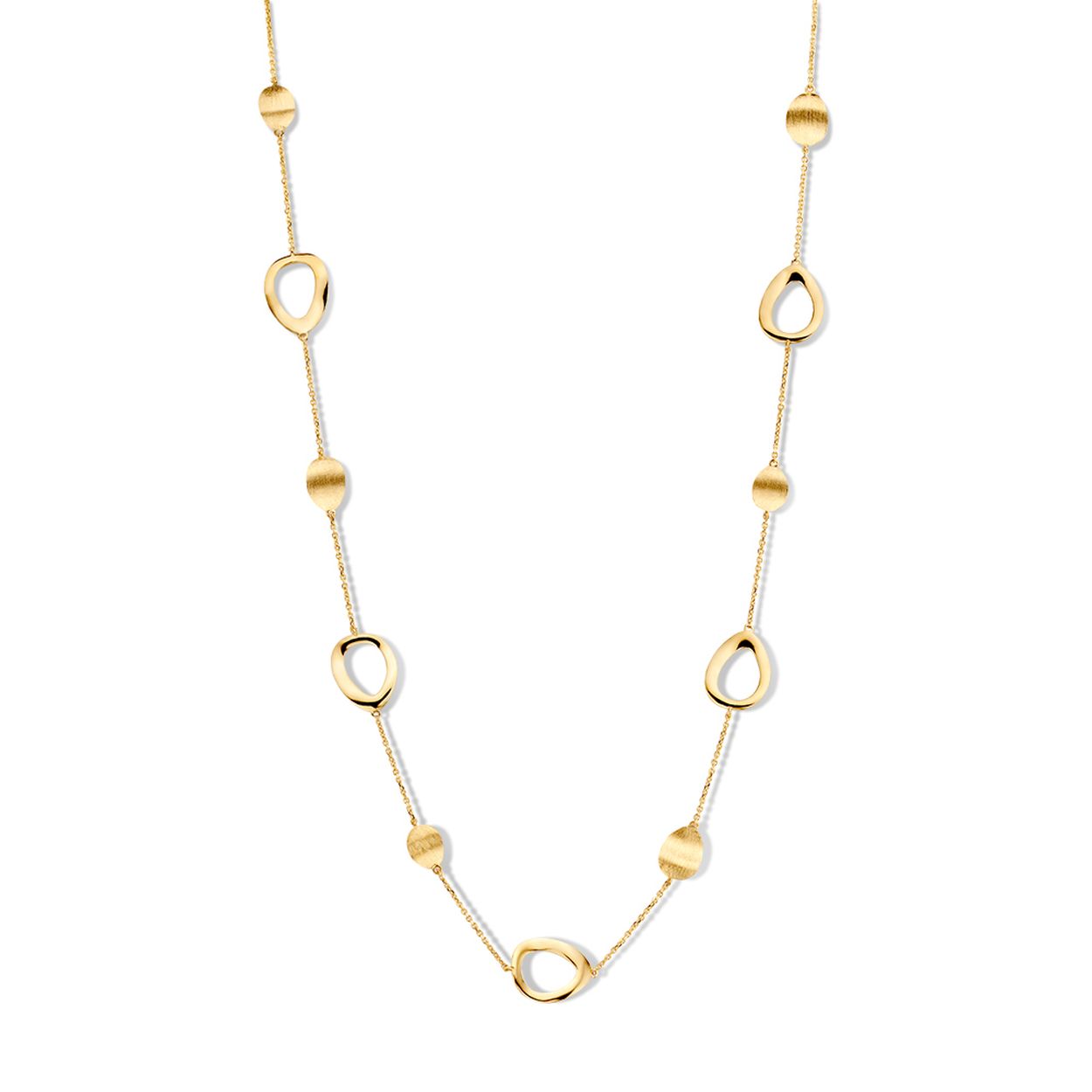 Collier geelgoud