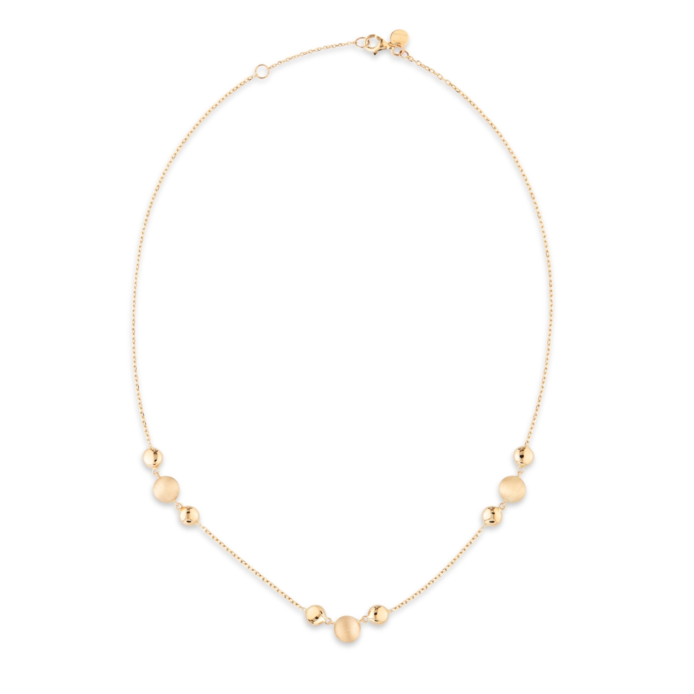 Dit is een collier van het merk Italo Bottene in goud 18 k gemaakt voor dames.