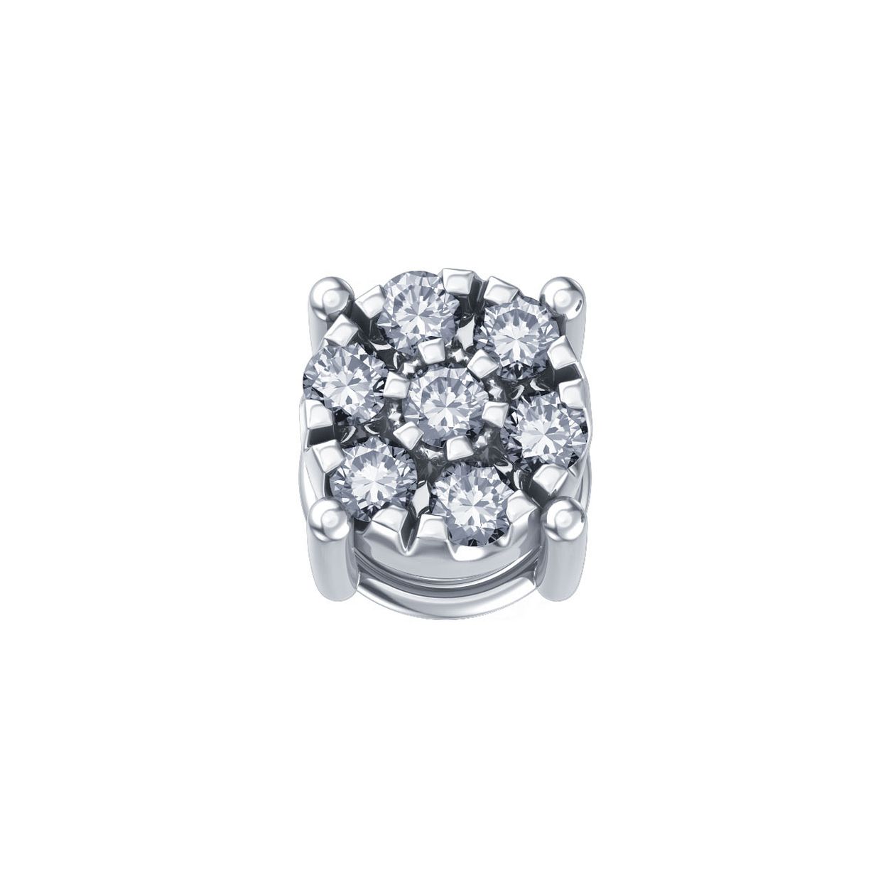 18 krt witgouden Element 0.03ct Startlight