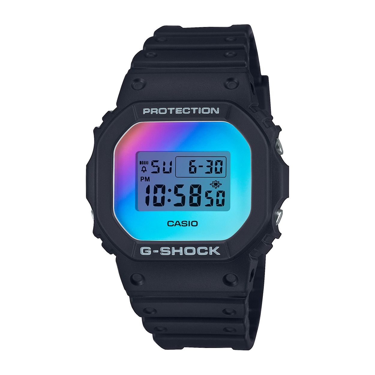 Dit is een horloge van het merk Casio uit de collectie G-SHOCK Specials.

De specificaties van dit horloge zijn: 
Kasthoogte: 48.9 mm
Kastbreedte: 42.8 mm
Kastdikte: 13.4 mm
Bandbreedte: 26.3 mm
Bandlengte: 145-205 mm
Gewicht: 53 gram

Dit horloge heeft de volgende functies/eigenschappen: 
Illuminator
Schokbestendig
Displayflitser
Stopwatchfunctie - 1/100 sec. - 24 uur
Timer - 1/1 sec. - 24 uur
Multi-alarm, elk uur tijdsignaal
Automatische kalender
12/24-uurs tijdweergave
Mineraalglas
Kunststof Kast
Resinarmband
Gesp
2 jaar - 1 batterij
Classificatie waterbestendigheid (20 bar)