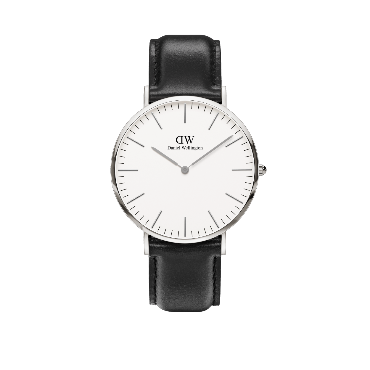 Het Daniel Wellington Classic Sheffield Silver 40mm DW00100020 Herenhorloge heeft door de mooie stevige zwarte leren band en zilverkleurige kast een klassieke uitstraling. Het ultra dunne (6mm) Daniel Wellington horloge is geschikt voor elke gelegenheid. Of je nu een partijtje tennis speelt, een zakelijke bespreking hebt of van de zon geniet – Daniel Wellington is een volmaakte compagnon. Niet enkel dat, maar met het verwisselbare bandje, heb je een uniek uurwerk voor elke dag van de week. Het Classic Sheffield Silver 40mm horloge heeft een quartz uurwerk, mineraal glas en is 3 ATM waterbestendig. Met dit Daniel Wellington Classic Sheffield horloge straal je zelfvertrouwen uit.