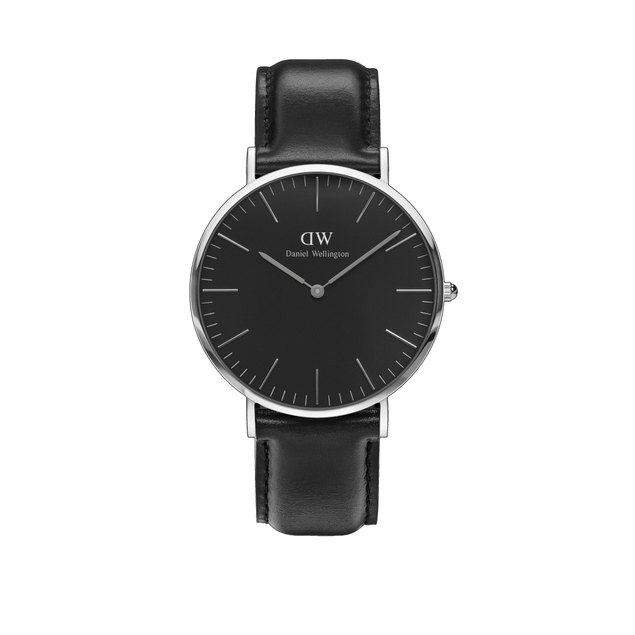 De Classic Classic Black Sheffield 40mm Silver is een dun horloge dat mooi op je pols ligt. Met een perfect ronde en simpele wijzerplaat, een klassiek lederen band en een elegante kast, heb je een uurwerk dat bewijst dat perfectie in vakmanschap niet enkel een mogelijkheid maar ook werkelijkheid is. Model: DW00100133.