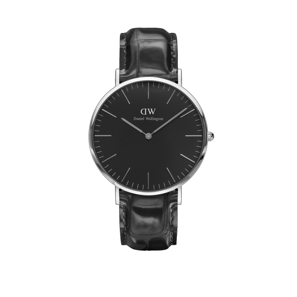 Classic Black Reading Silver 40mm
