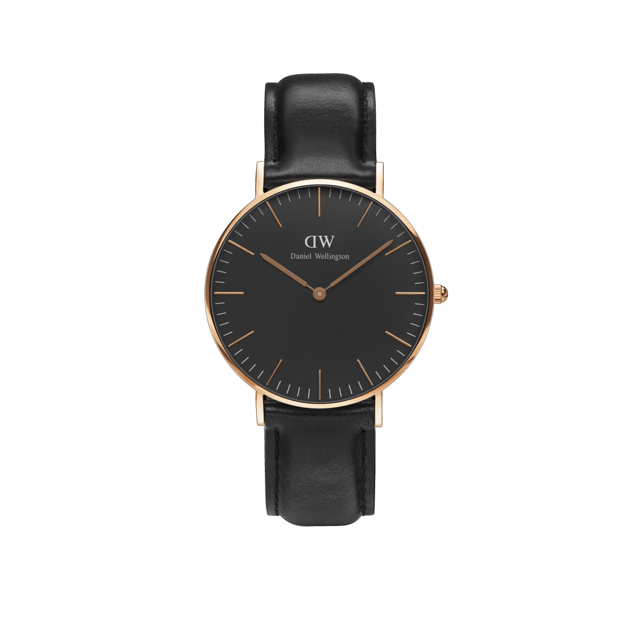 Classic Black Sheffield Rosé 36mm
