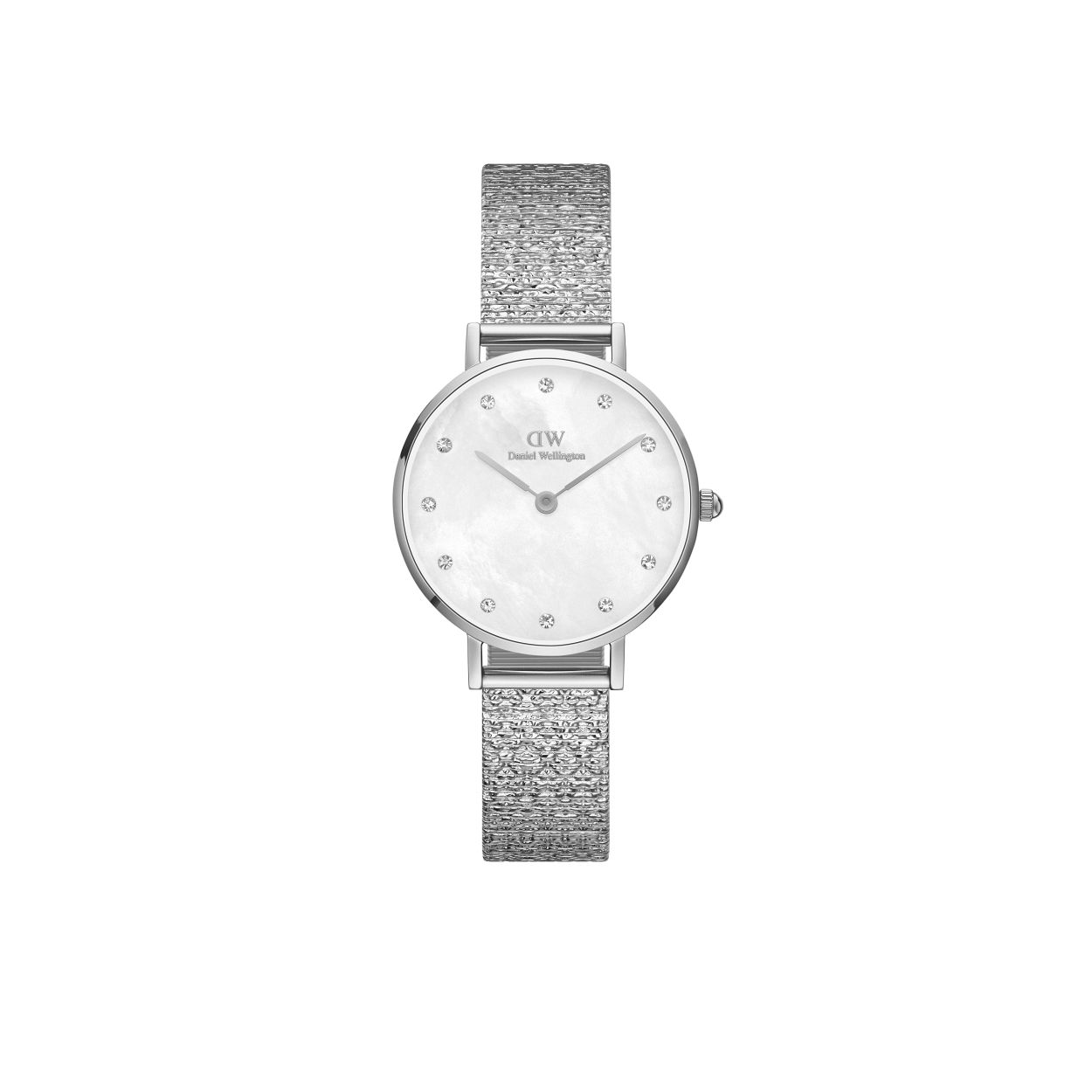 Dit is een horloge van het merk Daniel Wellington uit de collectie PETITE. Het horloge heeft een ronde kast. Daarnaast heeft het horloge een band in de kleur zilver.