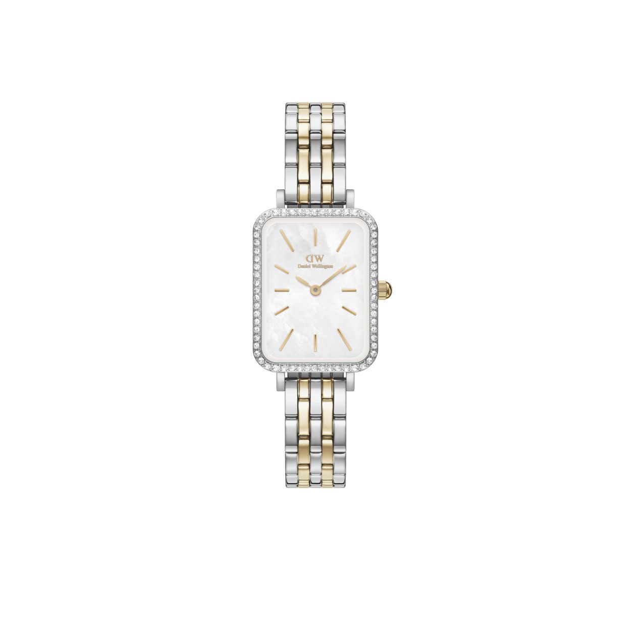 Dit is een horloge van Daniel Wellington uit de Quadro collectie met een kastmaat van 20x26MM