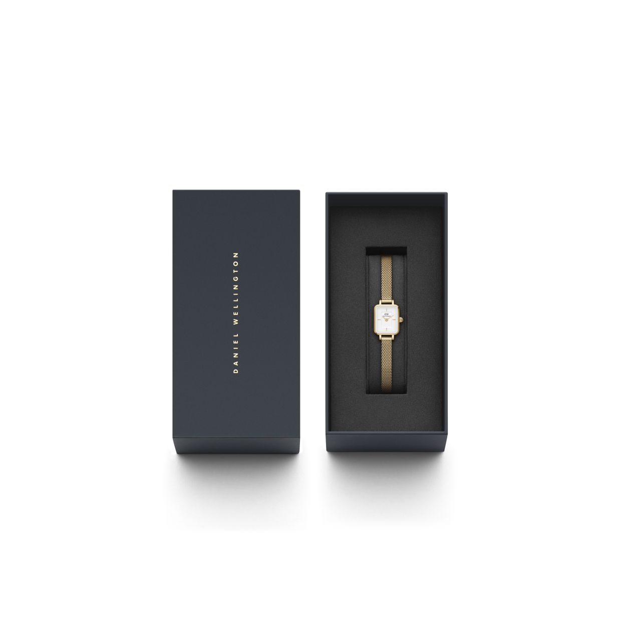 HORLOGE Daniel Wellington QUADRO MINI 15x18 EVERGOLD G Wit