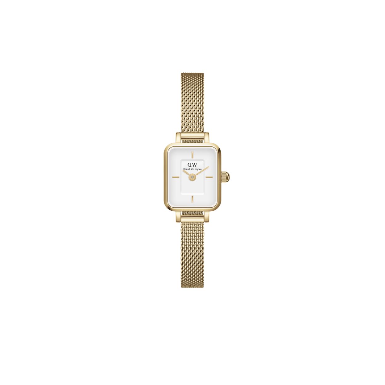 HORLOGE Daniel Wellington QUADRO MINI 15x18 EVERGOLD G Wit