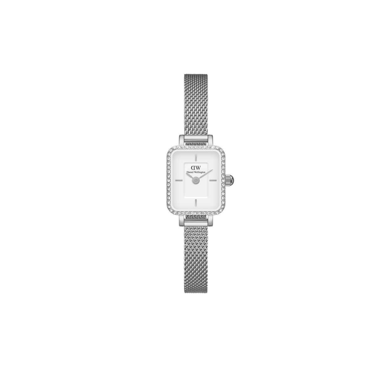 De Daniel Wellington Quadro Mini Bezel met Zirkonia1111 is een elegant horloge met een minimalistisch en stijlvol design. De horlogekast is voorzien van glinsterende zirkonia steentjes, wat voor een luxe uitstraling zorgt. Het horloge heeft een quartz uurwerk en is waterbestendig tot 3 ATM. Draag dit horloge bij elke gelegenheid, van casual tot chique.

De beste manier om dit horloge te dragen is om het te combineren met je favoriete outfit voor een trendy en verfijnde look. De Quadro Mini Bezel met Zirkonia1111 past bij zowel elegante jurken als bij casual jeans en een t-shirt. Kies voor een klassieke en tijdloze uitstraling door dit horloge te dragen, ongeacht de gelegenheid. Maak je look compleet met dit prachtige horloge van Daniel Wellington.