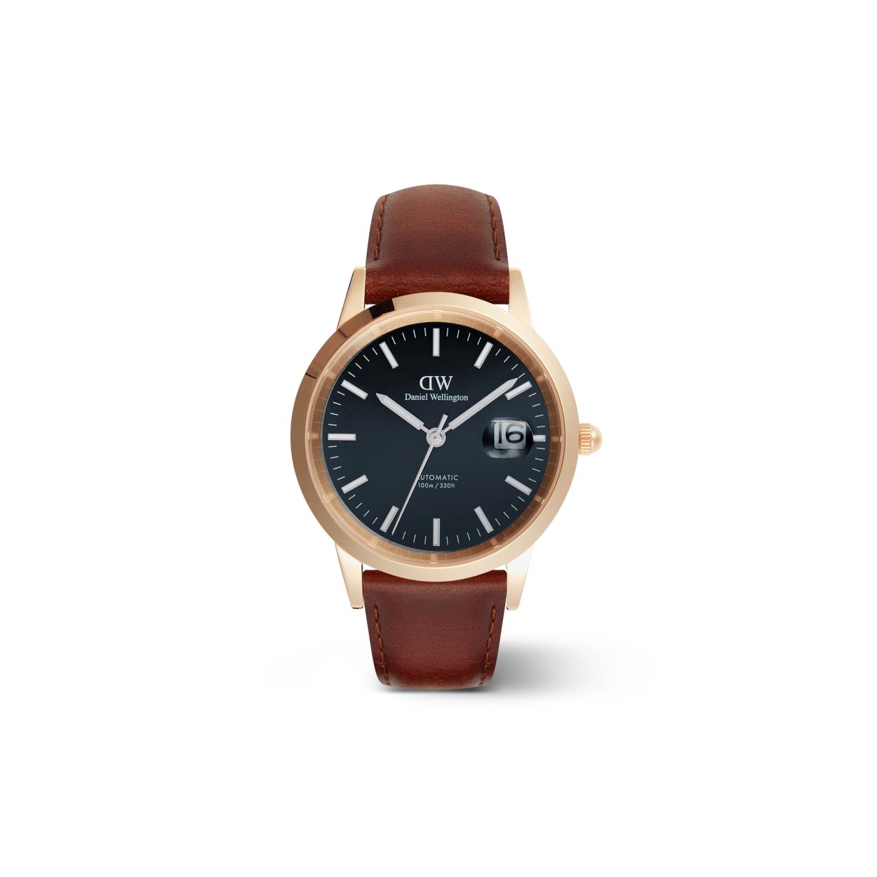 Deze Daniel Wellington Horloge Heren Iconic Automatic Rose Leather Brown heeft een automatisch uurwerk, een klassiek ontwerp en een elegante leren band. Het horloge is perfect te dragen voor elke gelegenheid, van een zakelijke vergadering tot een avondje uit. Combineer het horloge met een net pak of een casual outfit voor een verfijnde look. Het horloge is een tijdloze toevoeging aan je collectie en zal zeker bewonderende blikken oogsten.