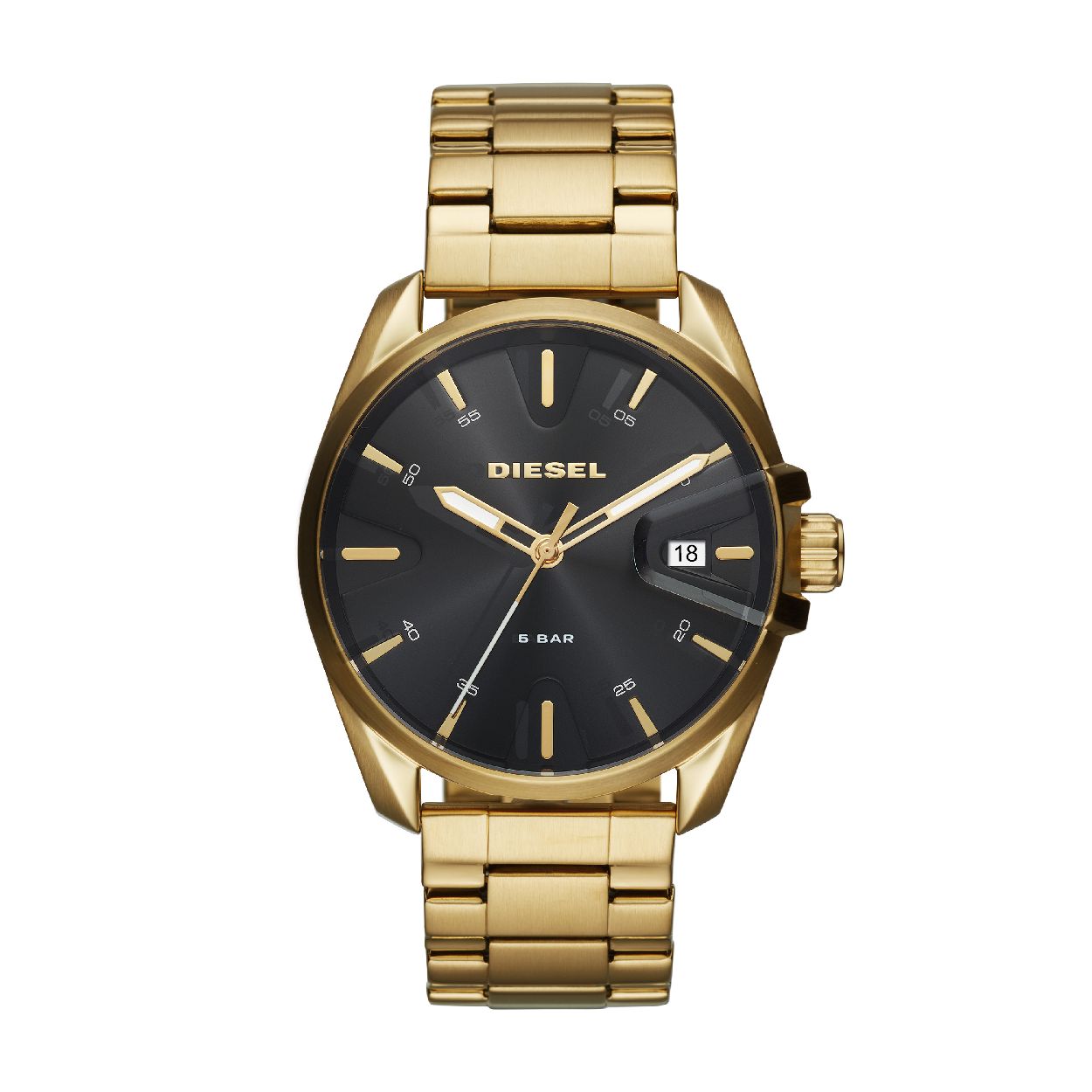 Dit herenhorloge is van het merk Diesel. Het is een  horloge met een band gemaakt van edelstaal. De diameter van de kast is 42 mm.
De verdere specificaties van het horloge zijn als volgt:
Bandbreedte (mm): 22
Kastmateriaal: edelstaal
Techniek: quartz