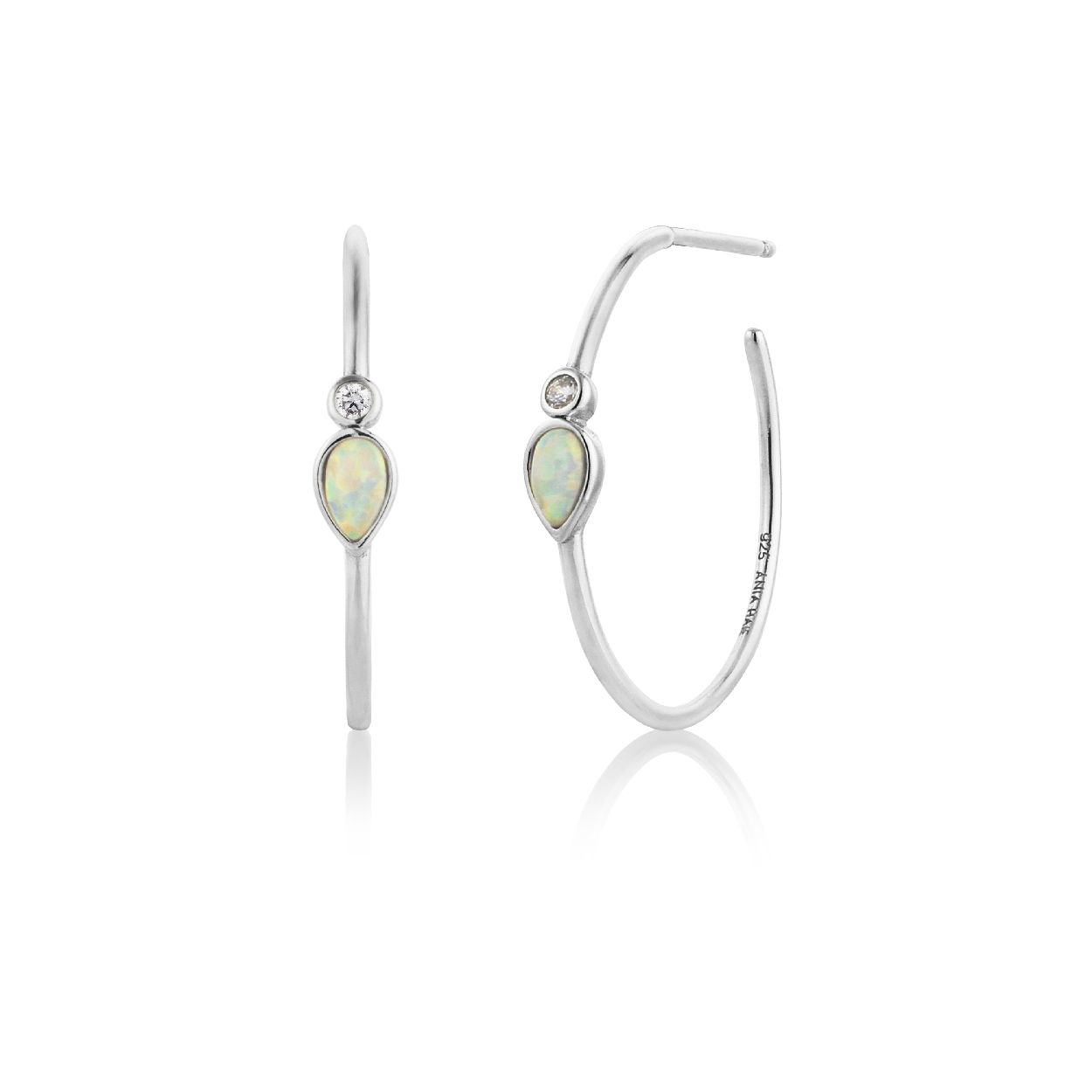 Ania Haie Mineral Glow AH E014.04H Dames Oorringen 6,3 cm