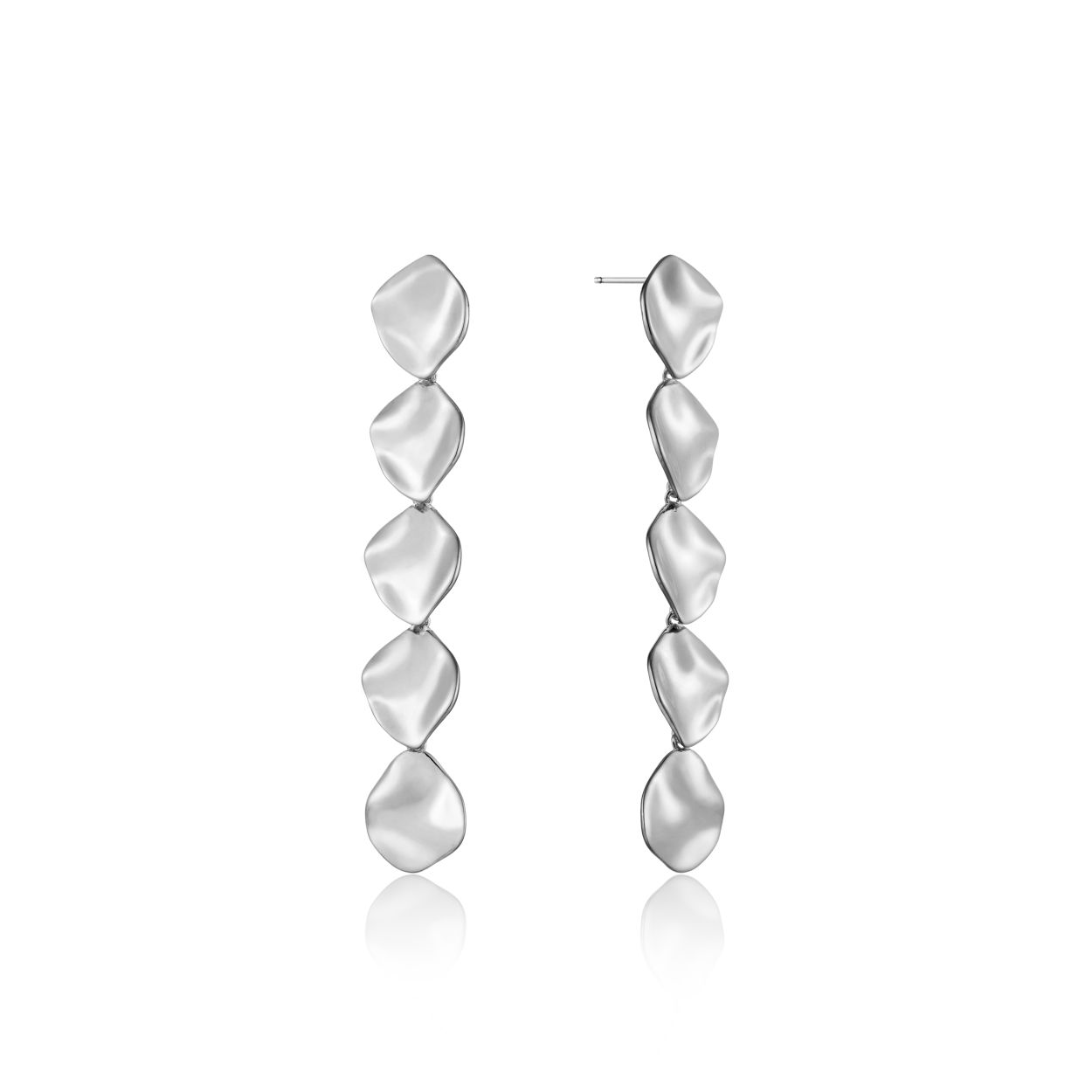 Ania Haie AH E017-06H Oorhangers Zilver - 1 x 6 cm