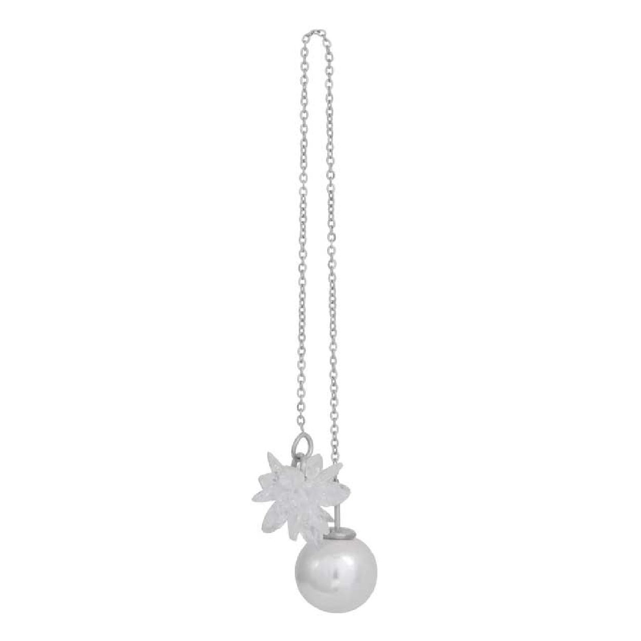 Dit is een sieraad van het merk iXXXi. Het zijn Frost oorstekers. De oorstekers zijn zilver van kleur.