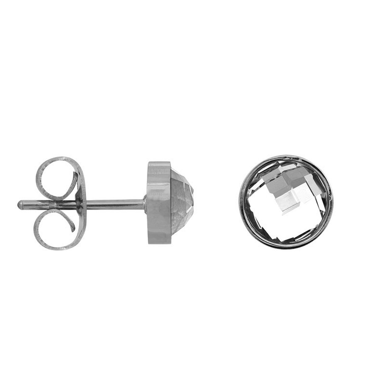 Deze oorstekers zijn van het merk iXXXi JEWELRY. Het is een damessieraad gemaakt van edelstaal. De oorstekers zijn zilver van kleur.
