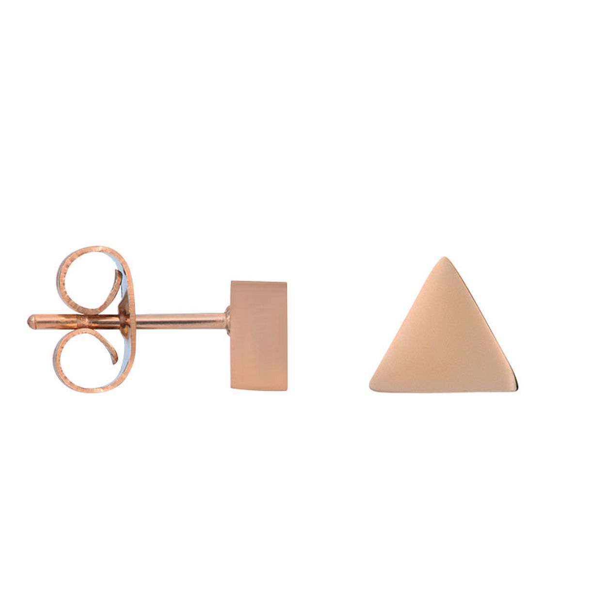 Deze oorstekers zijn van het merk iXXXi JEWELRY. Het is een damessieraad gemaakt van edelstaal. De oorstekers zijn rosegoud van kleur.