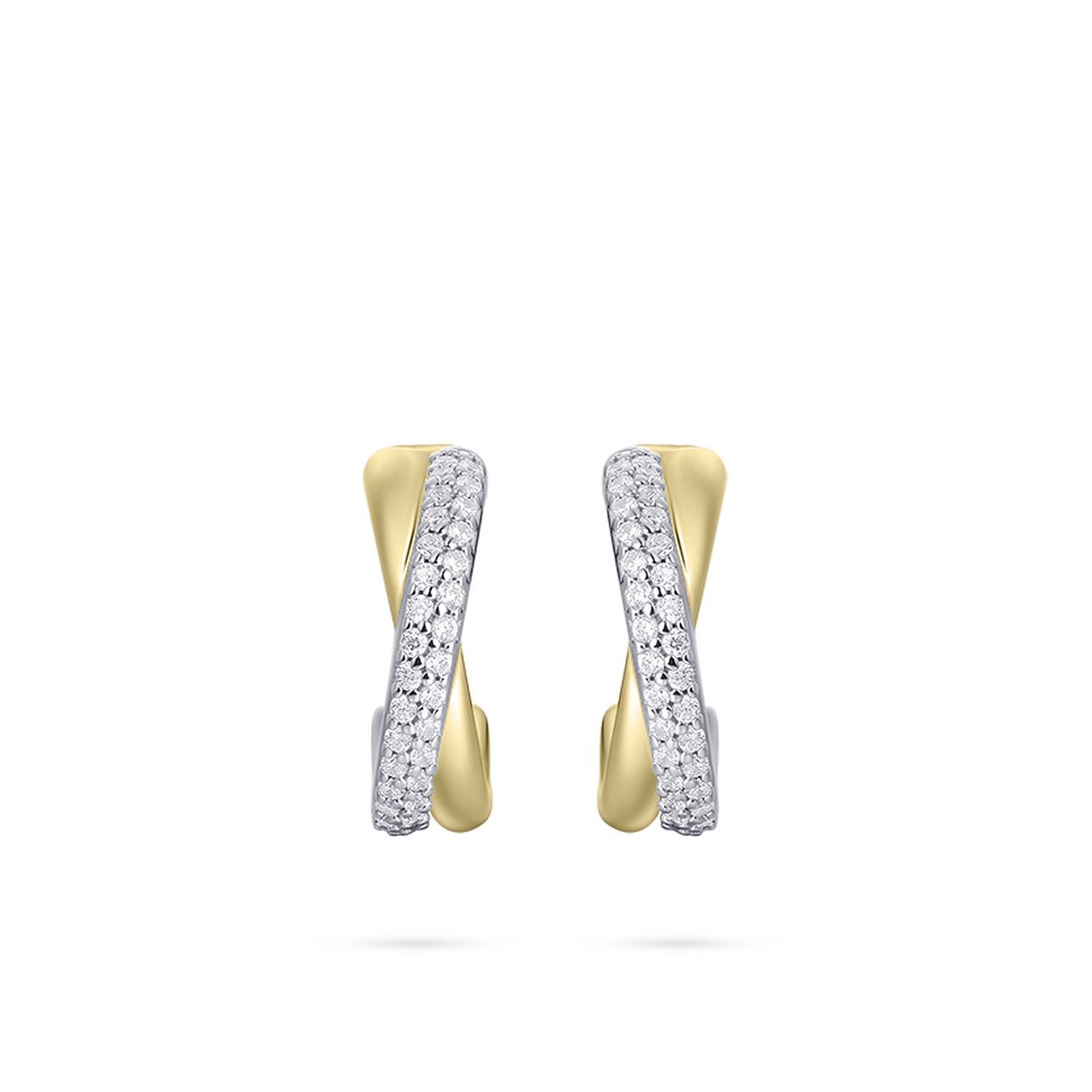 Deze oorringen zijn van het merk Gisser. Het is een damessieraad gemaakt van zilver. De oorringen zijn zilver van kleur.