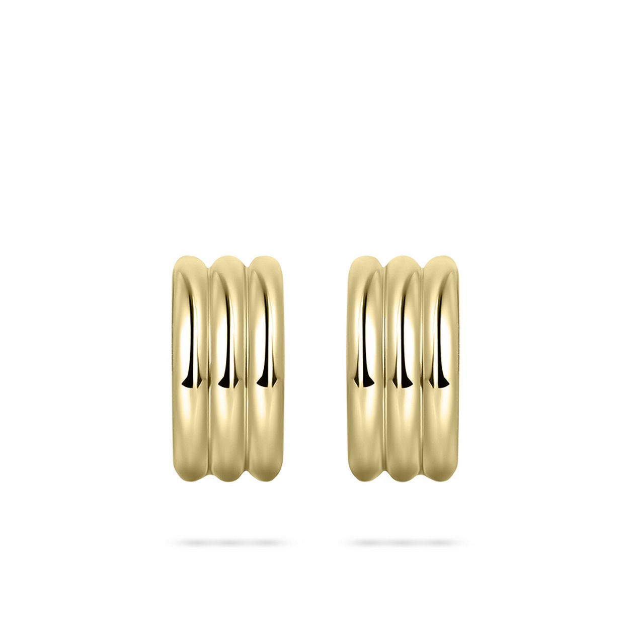 Deze oorringen zijn van het merk Gisser. Het is een damessieraad gemaakt van zilver. De oorringen zijn zilver van kleur.