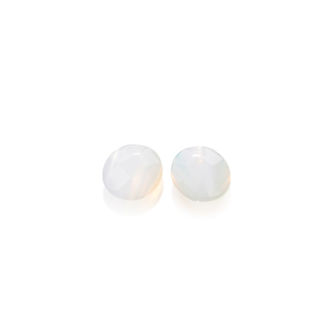 Oorsteentjes - Small Oval - Facet Opaliet