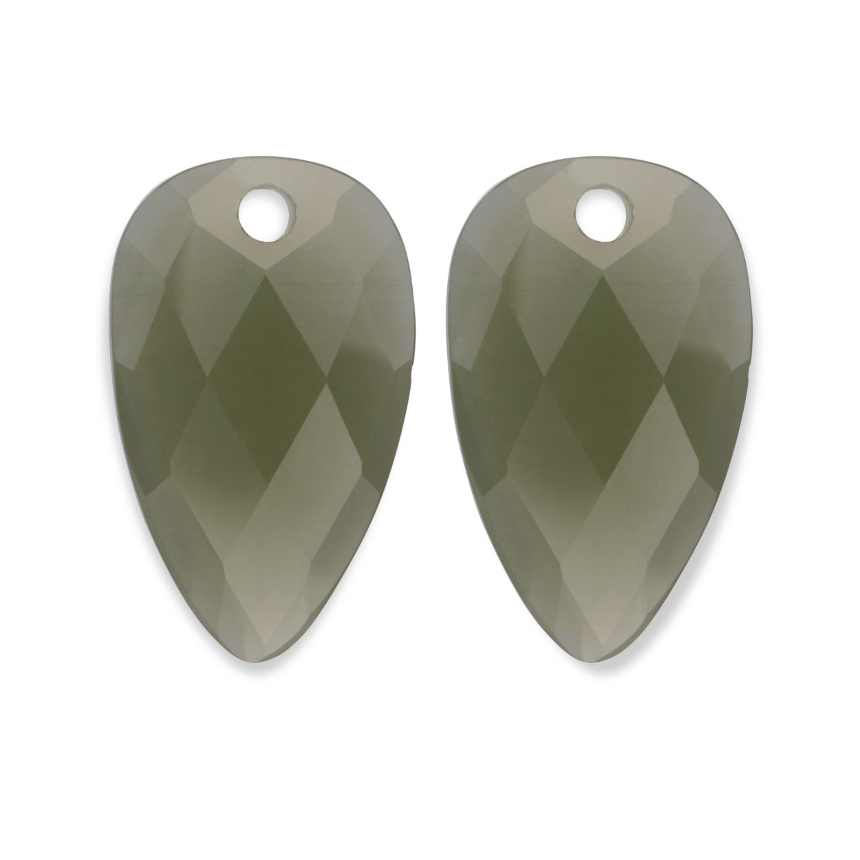 Oorstenen | Blossom - Lime Jade