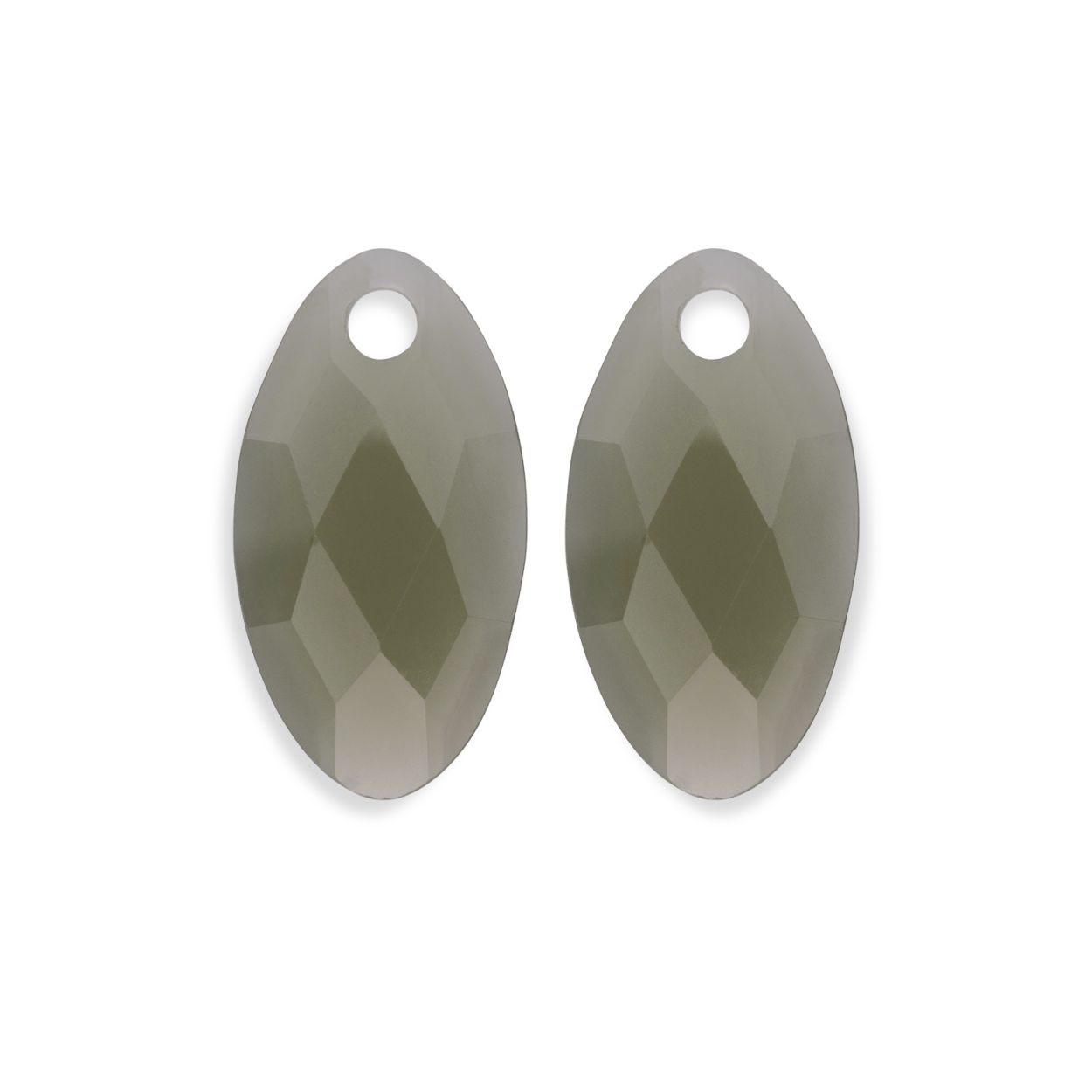 Oorstenen | Leaf - Lime Jade