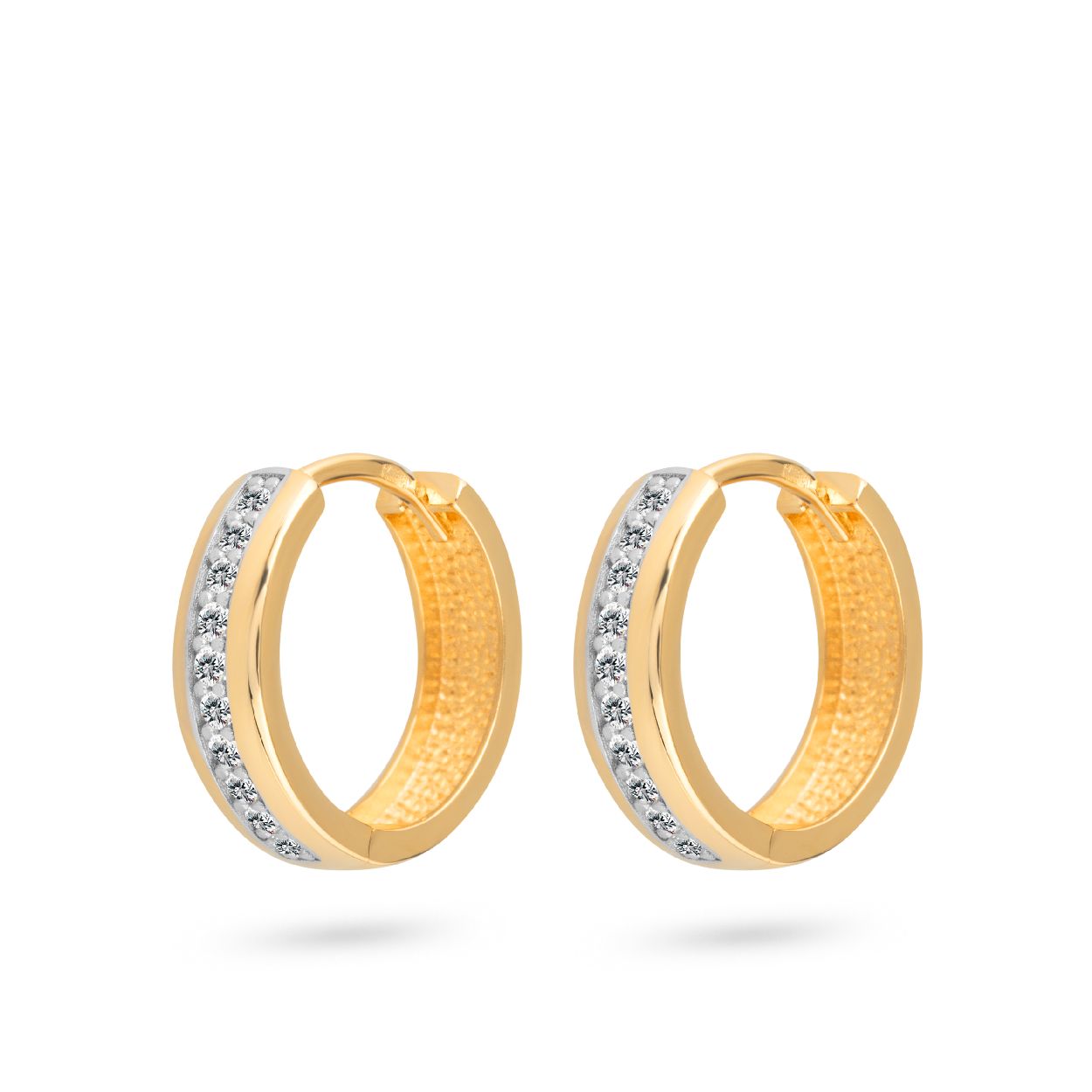 Dit zijn creolen van het merk Swing Jewels.