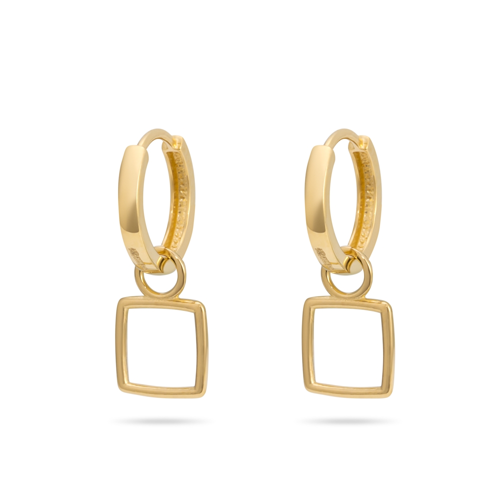 Dit zijn creolen van het merk Swing Jewels.