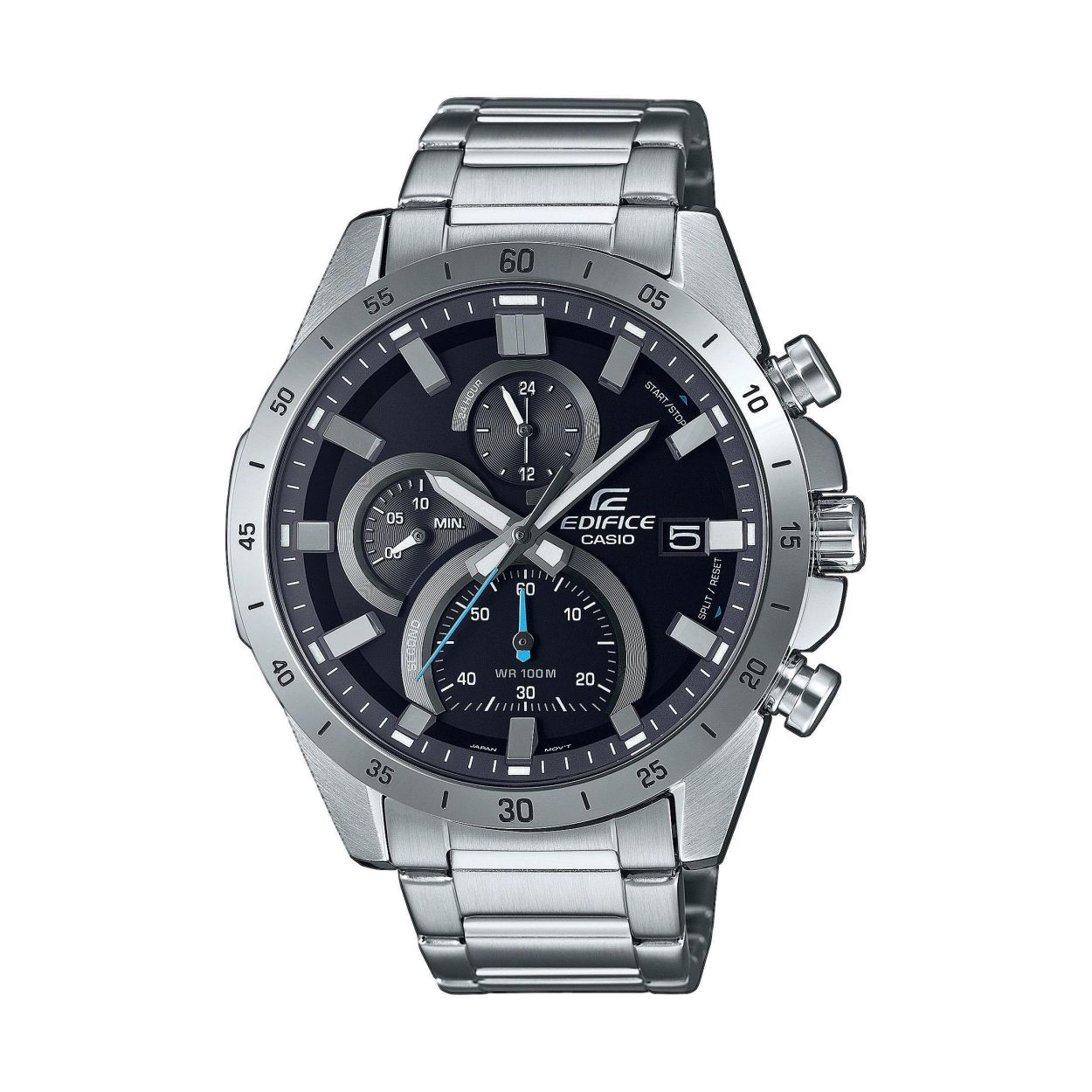 Dit is een prachtig horloge uit de collectie EDIFICE Classic. Dit horloge heeft onder andere de volgende functies: Stopwatchfunctie - 10 min.