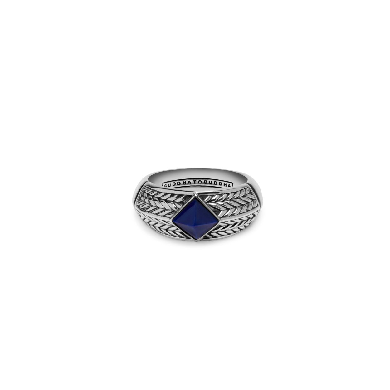 Buddha to Buddha 006BU Maat 17 - Ellen Stone Ring Blue