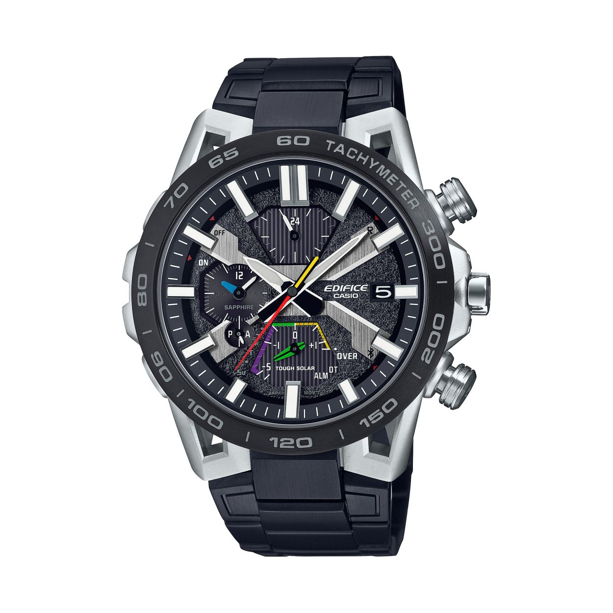 Dit is een horloge van het merk Casio uit de collectie EDIFICE Bluetooth.