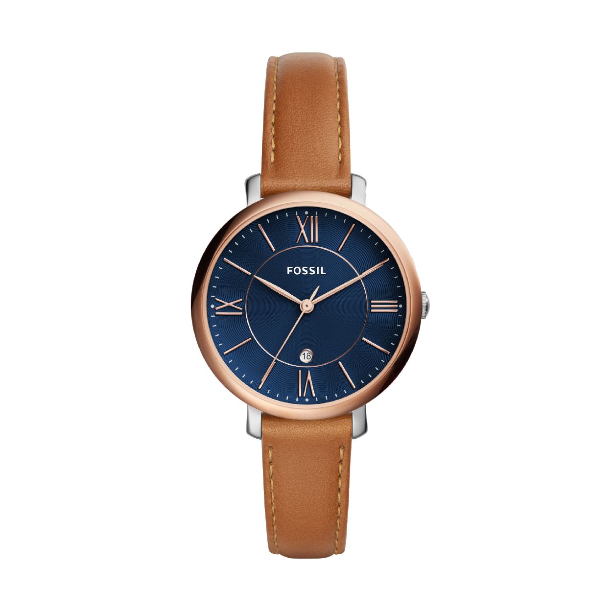 Dit dameshorloge is van het merk Fossil. Het is een multi horloge met een band gemaakt van leer. De diameter van de kast is 36 mm.
De verdere specificaties van het horloge zijn als volgt:
Bandbreedte (mm): 14
Kastmateriaal: edelstaal
Techniek: quartz
