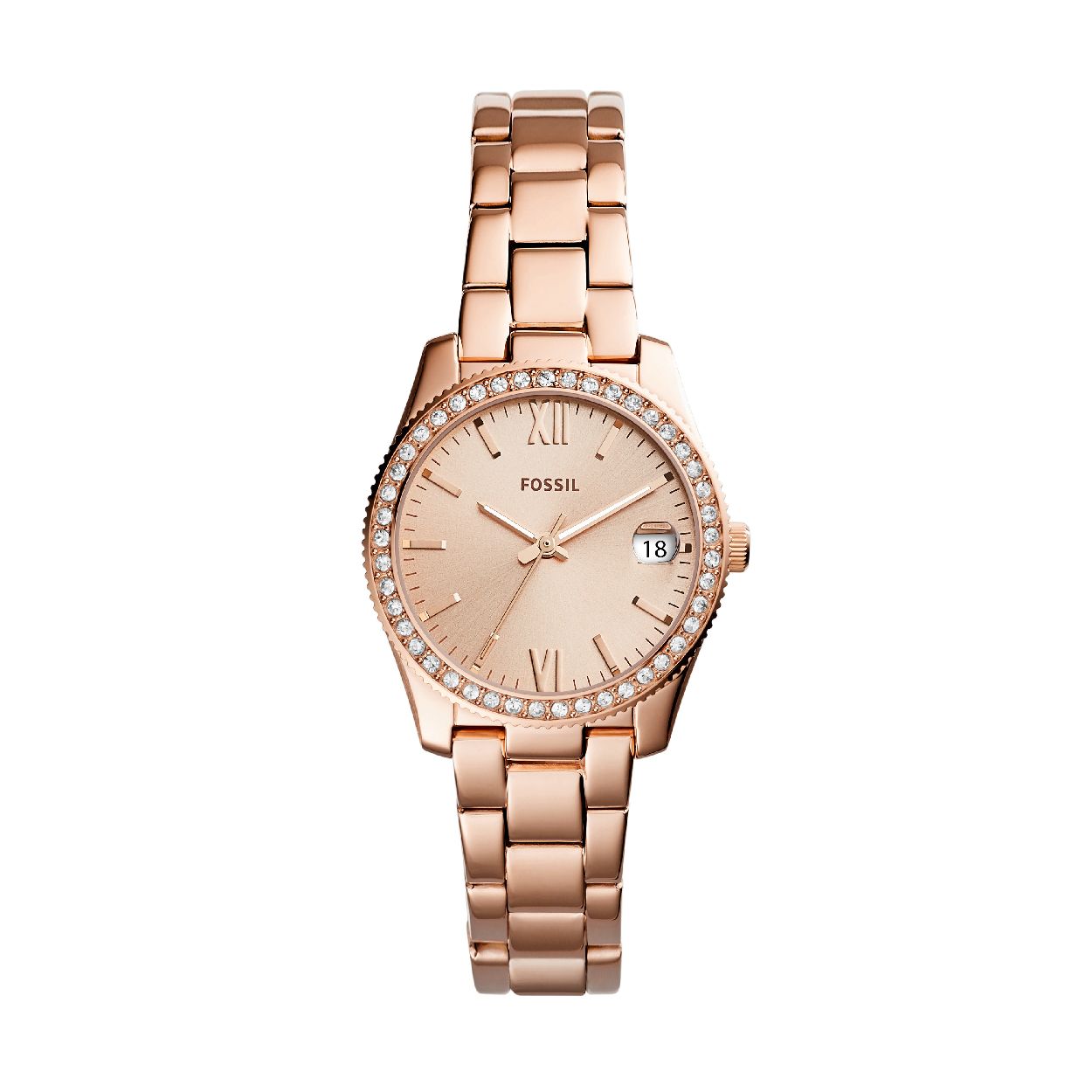 Dit dameshorloge is van het merk Fossil. Het is een horloge met een band gemaakt van edelstaal. De diameter van de kast is 32 mm.
De verdere specificaties van het horloge zijn als volgt:
Bandbreedte (mm): 16
Kastmateriaal: edelstaal
Techniek: quartz