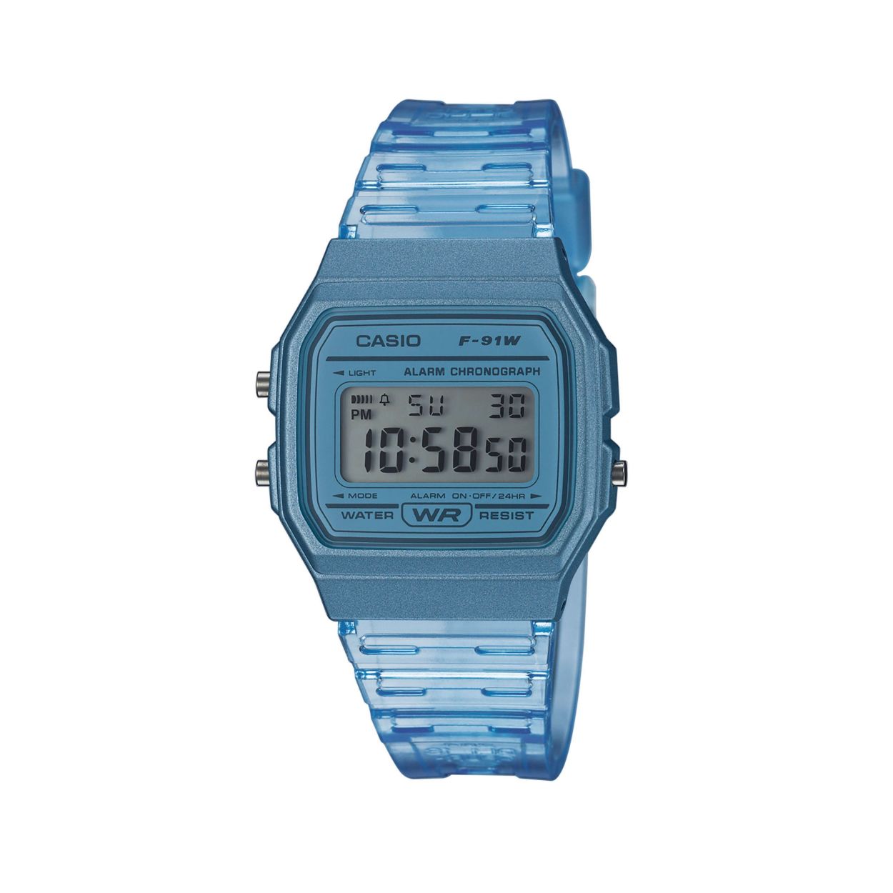 Dit horloge van Casio komt uit de collectie: CASIO Collection Women. Dit horloge heeft de volgende functies: Displayverlichting, Dagalarm, Automatische kalender, 12/24-uurs tijdweergave, Stopwatchfunctie - 1/100 sec. - 1 uur