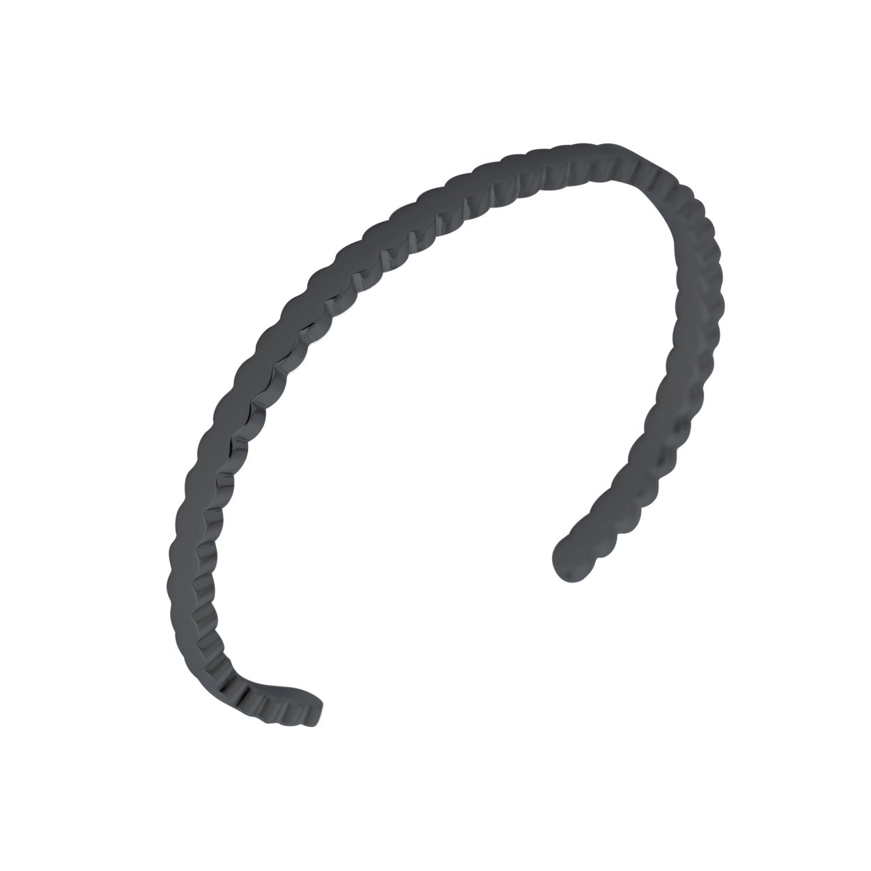 Melano friends jessica wave armband - zwartkleurig - dames - maat small