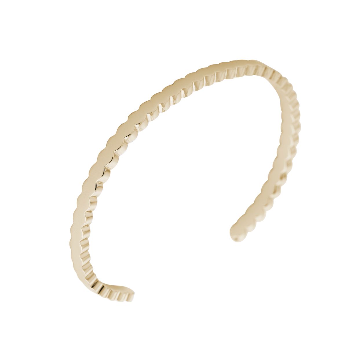 Melano friends jessica wave armband - rosekleurig - dames - maat medium