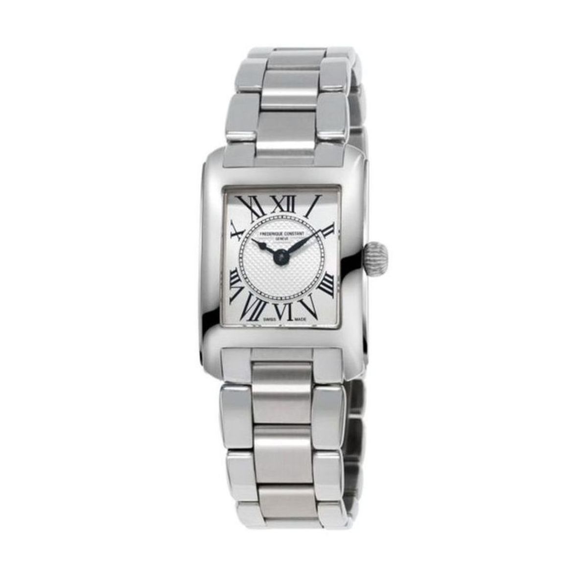 DIT IS EEN HORLOGE VAN FREDERIQUE CONSTANT UIT DE COLLECTIE CLASSICS. DE AANDRIJVING IS QUARTZ. HET HORLOGE HEEFT DE VOLGENDE KENMERKEN: UREN, MINUTEN.