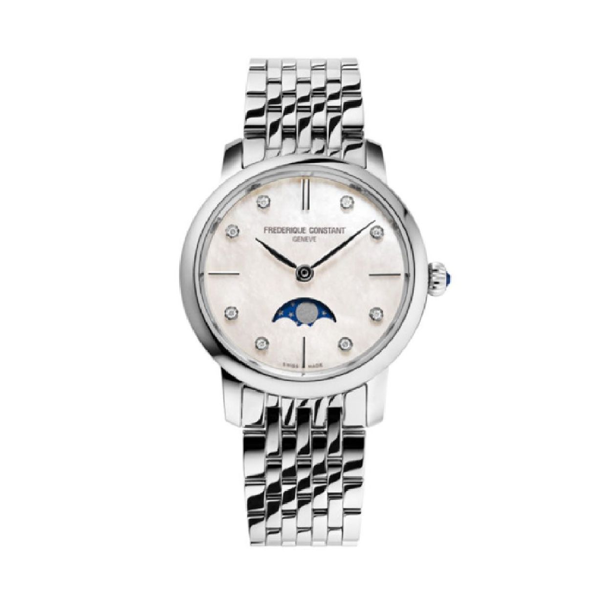 Calibre Quartz avec phase de lune