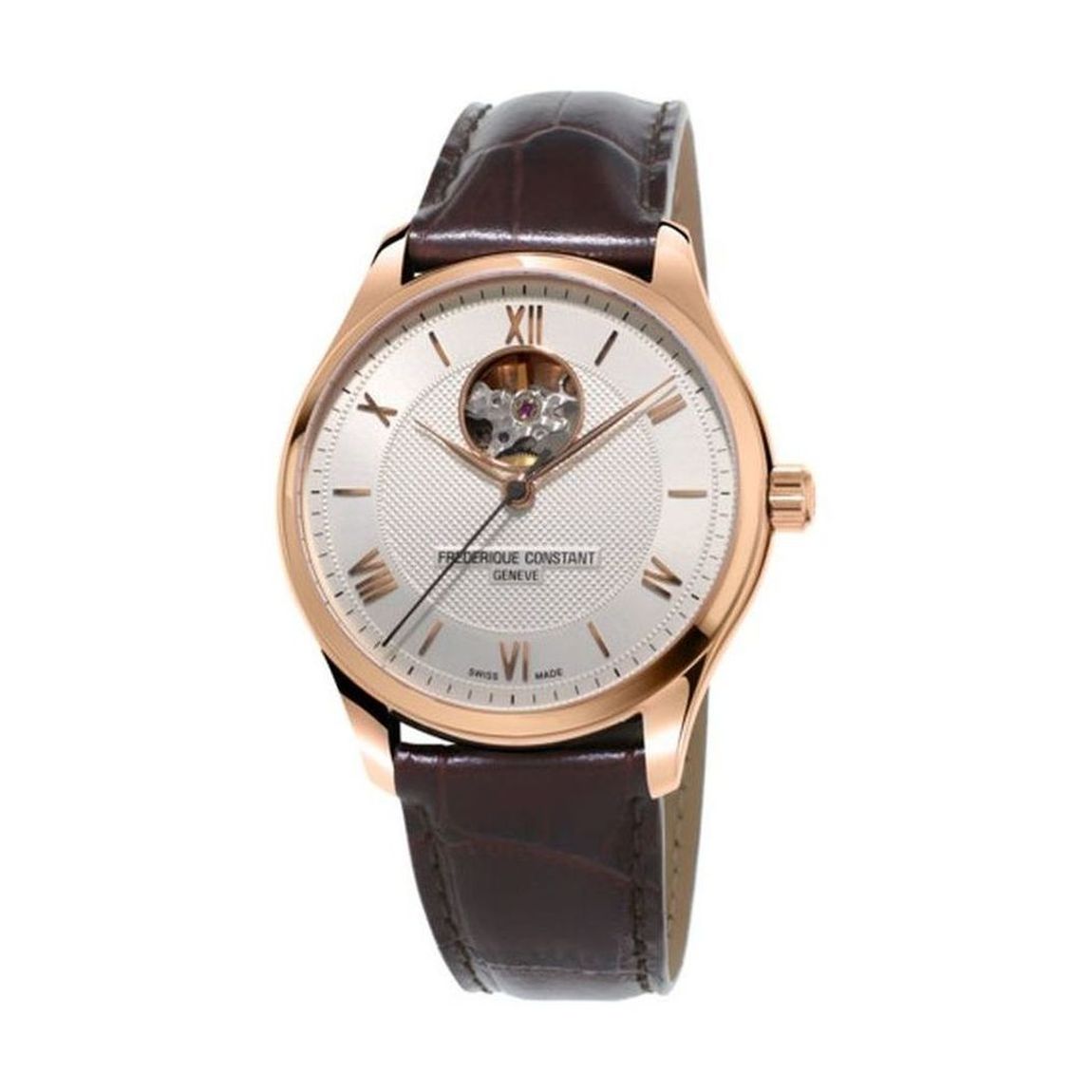 DIT IS EEN HORLOGE VAN FREDERIQUE CONSTANT UIT DE COLLECTIE CLASSICS. DE AANDRIJVING IS AUTOMATISCH. HET HORLOGE HEEFT DE VOLGENDE KENMERKEN: UREN, MINUTEN, SECONDE.