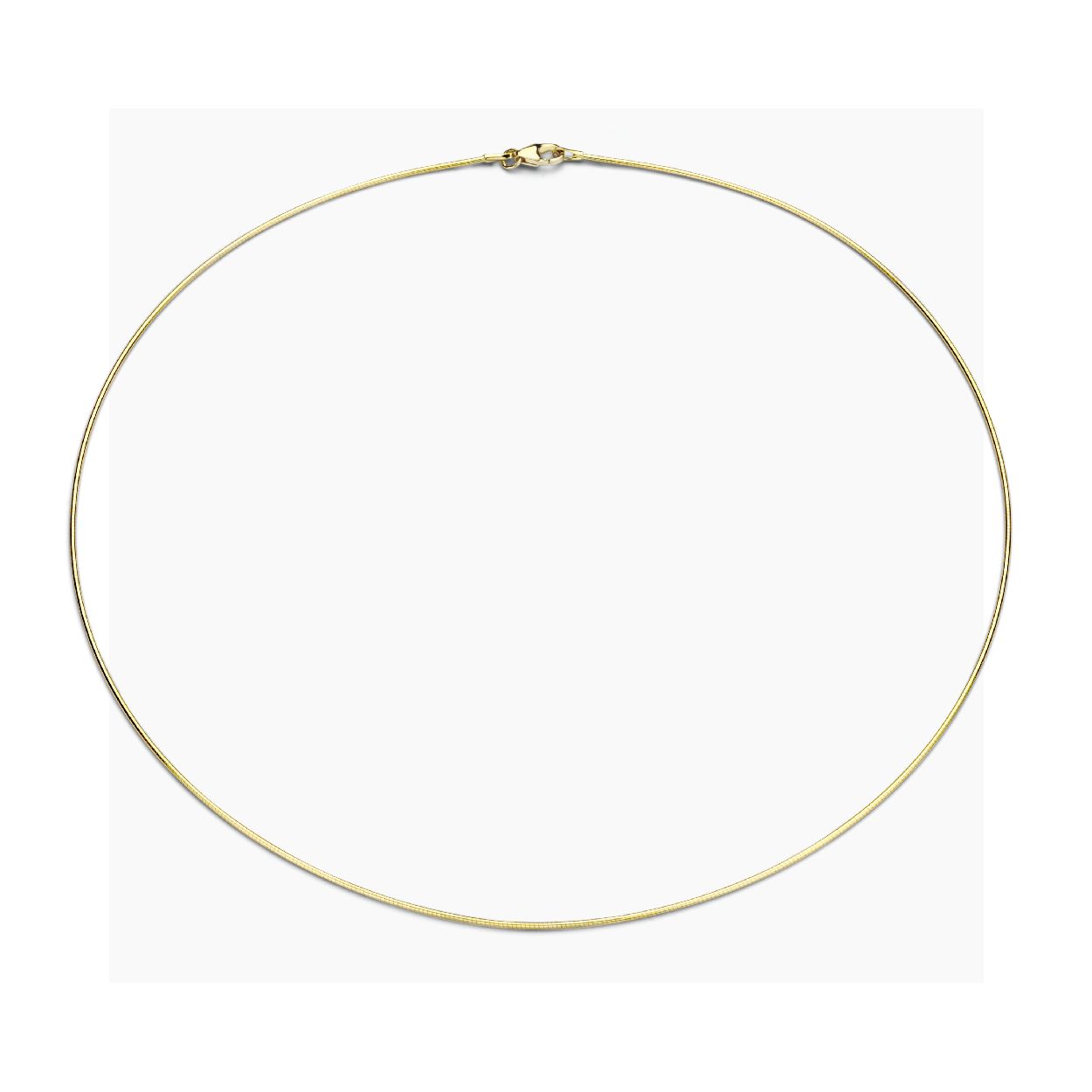 Dit is een collier van het merk FJF Jewellery. De kleur van het sieraad is geelgoud.