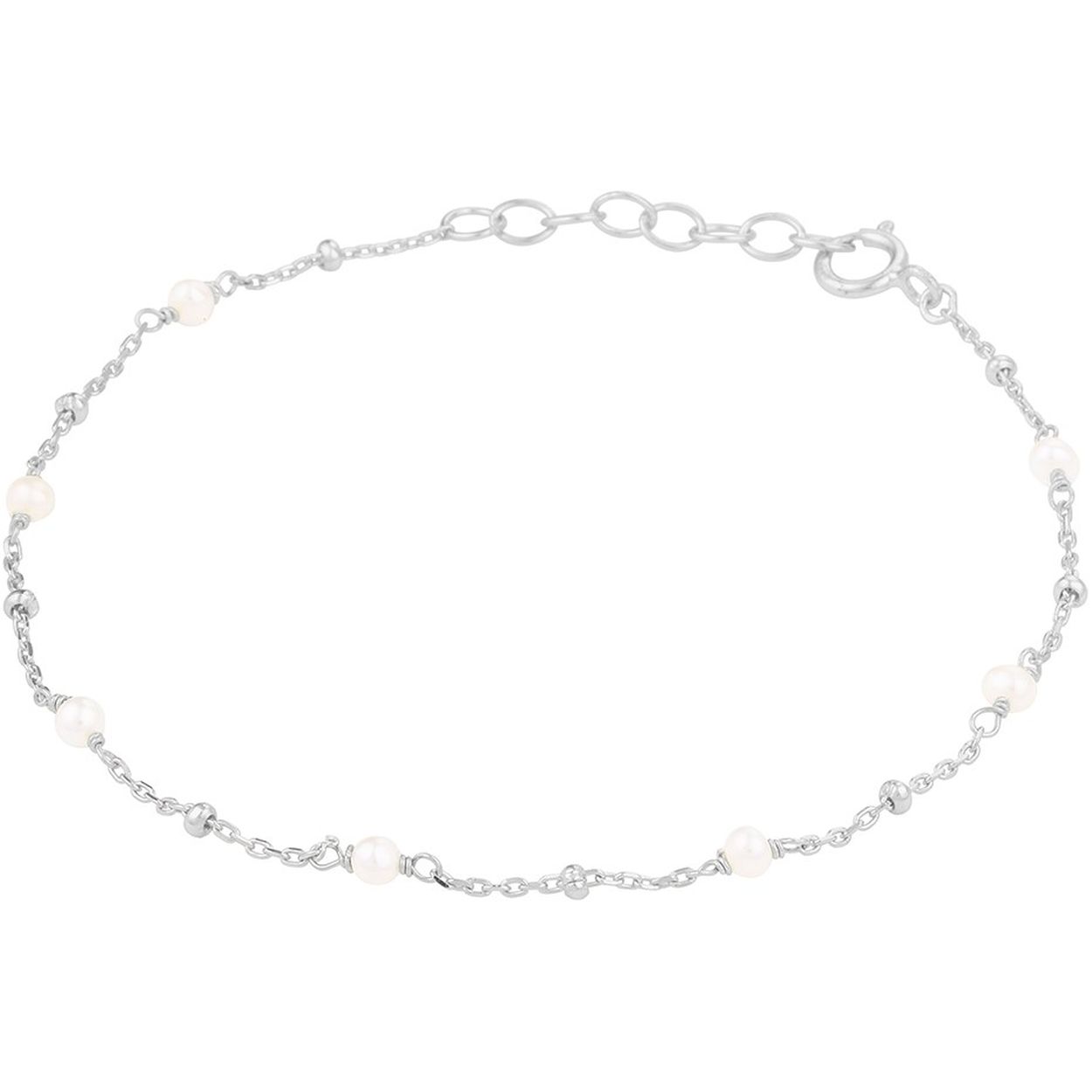 Armband parel 1,0 mm 16,5 + 2 cm