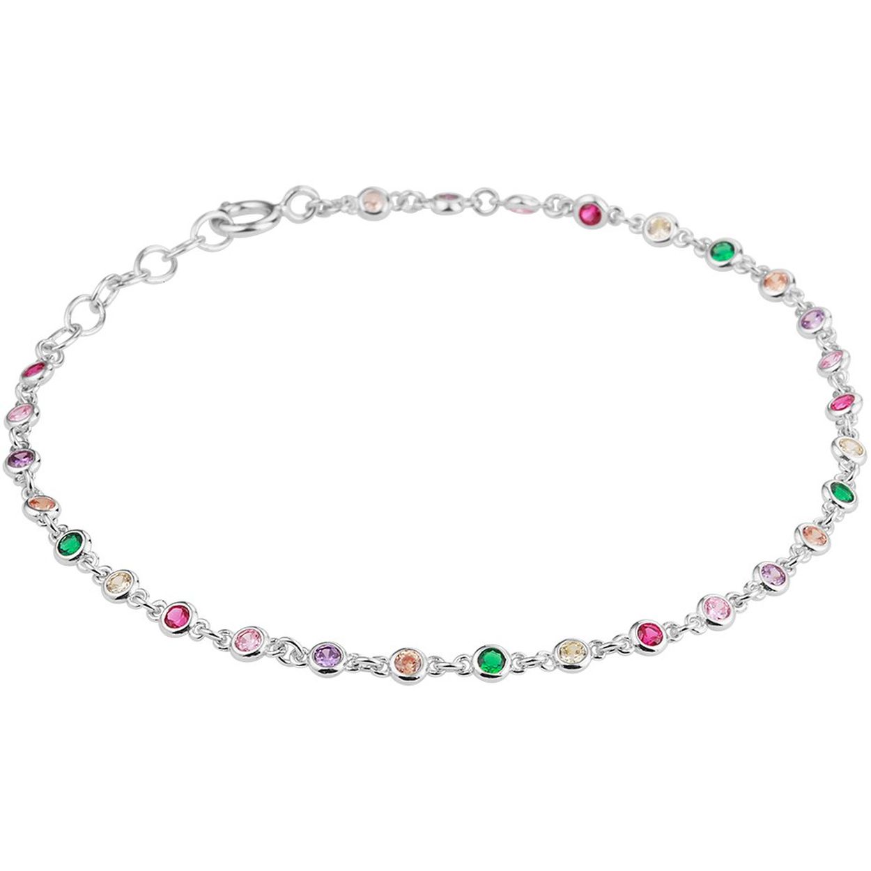 Armband zirkonia 3,0 mm 16,5 + 2 cm