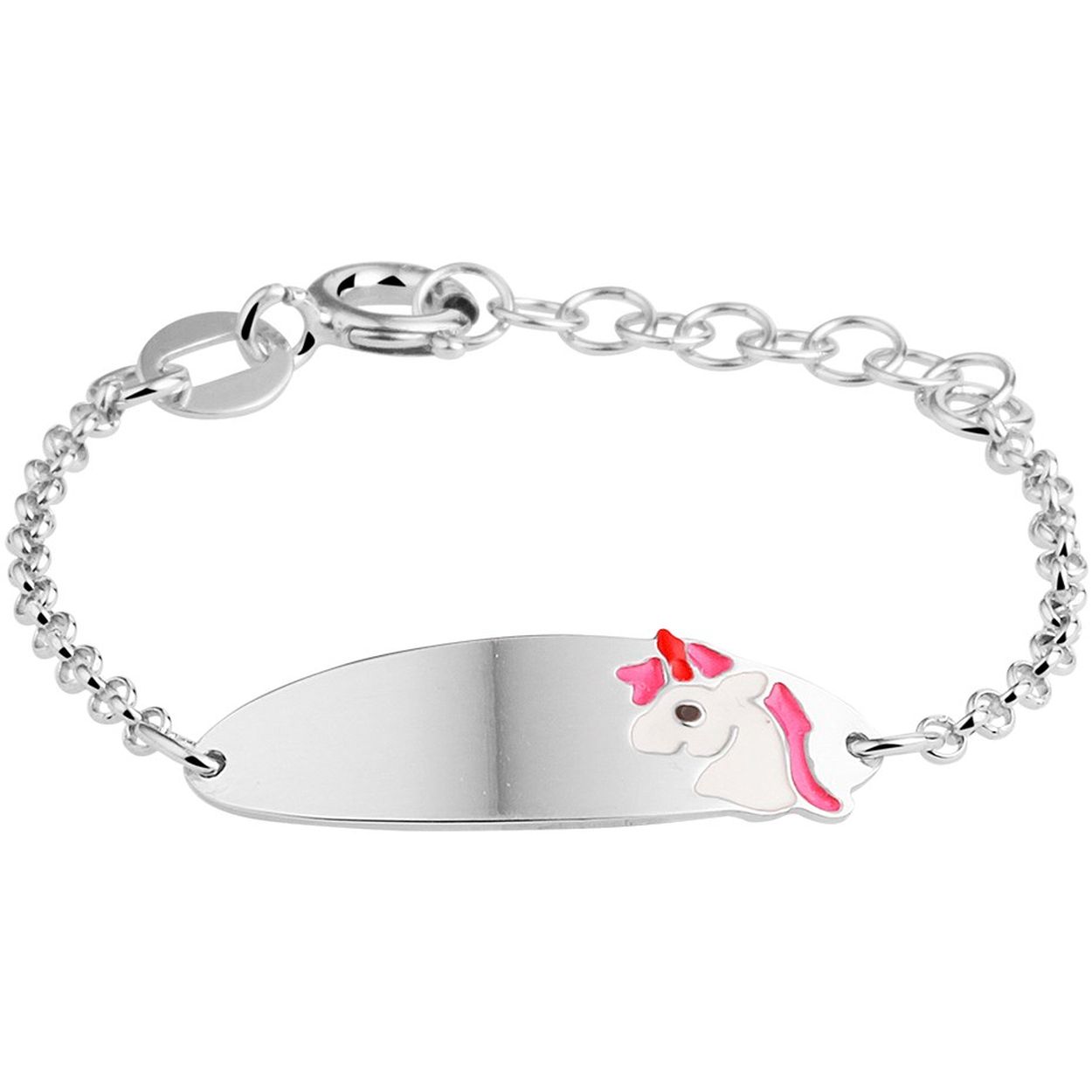 Graveerarmband eenhoorn 1,6 mm 11 - 13 cm