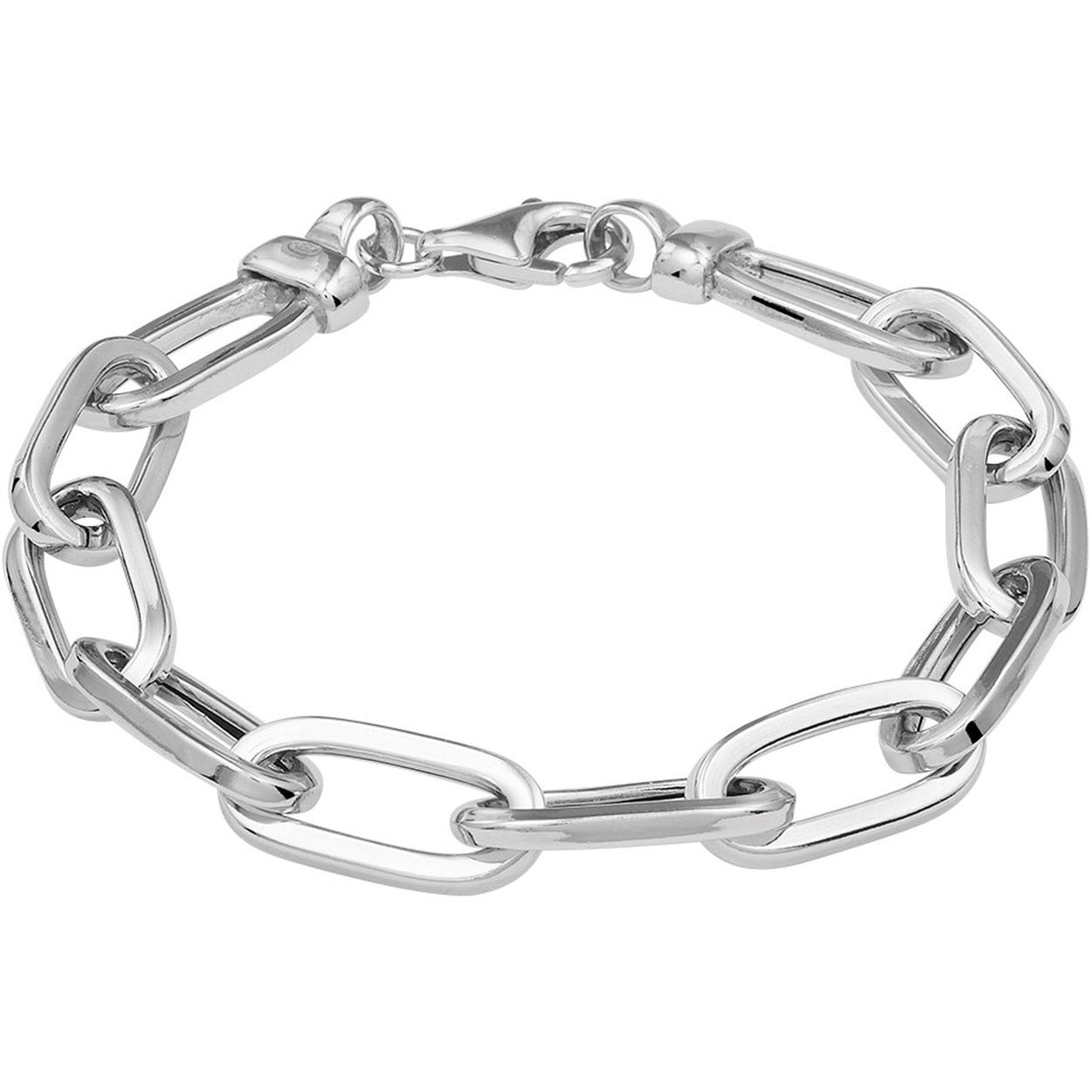 Armband anker 8,6 mm 19 cm
Gerhodineerd 925 zilveren anker armband met een schakelbreedte van 8.6mm. De armband heeft een draaglengte van 19cm en is uitgevoerd met een stevige karabijn sluiting.