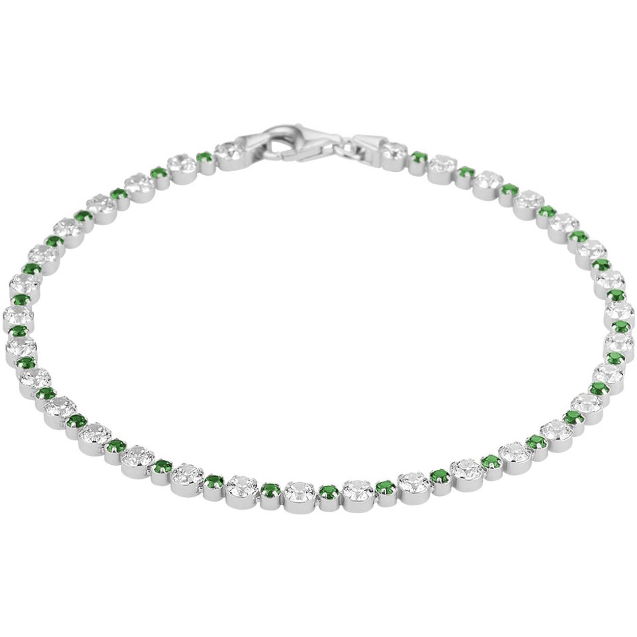 Tennisarmband zirkonia 3,0 mm 18 cm