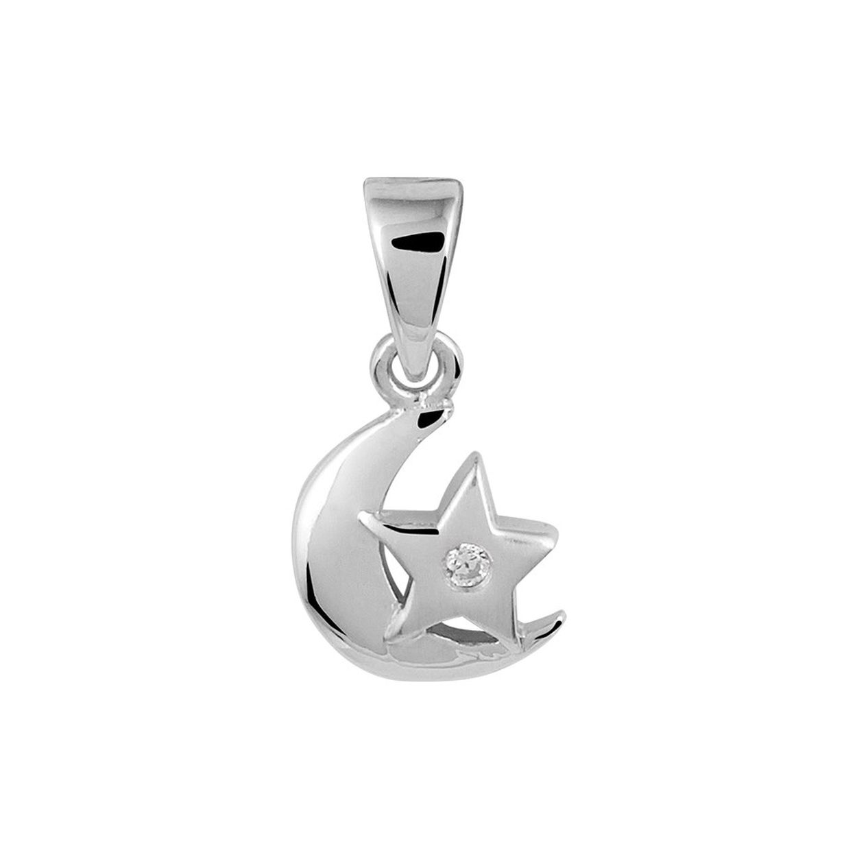 Hanger zirkonia maan/ster