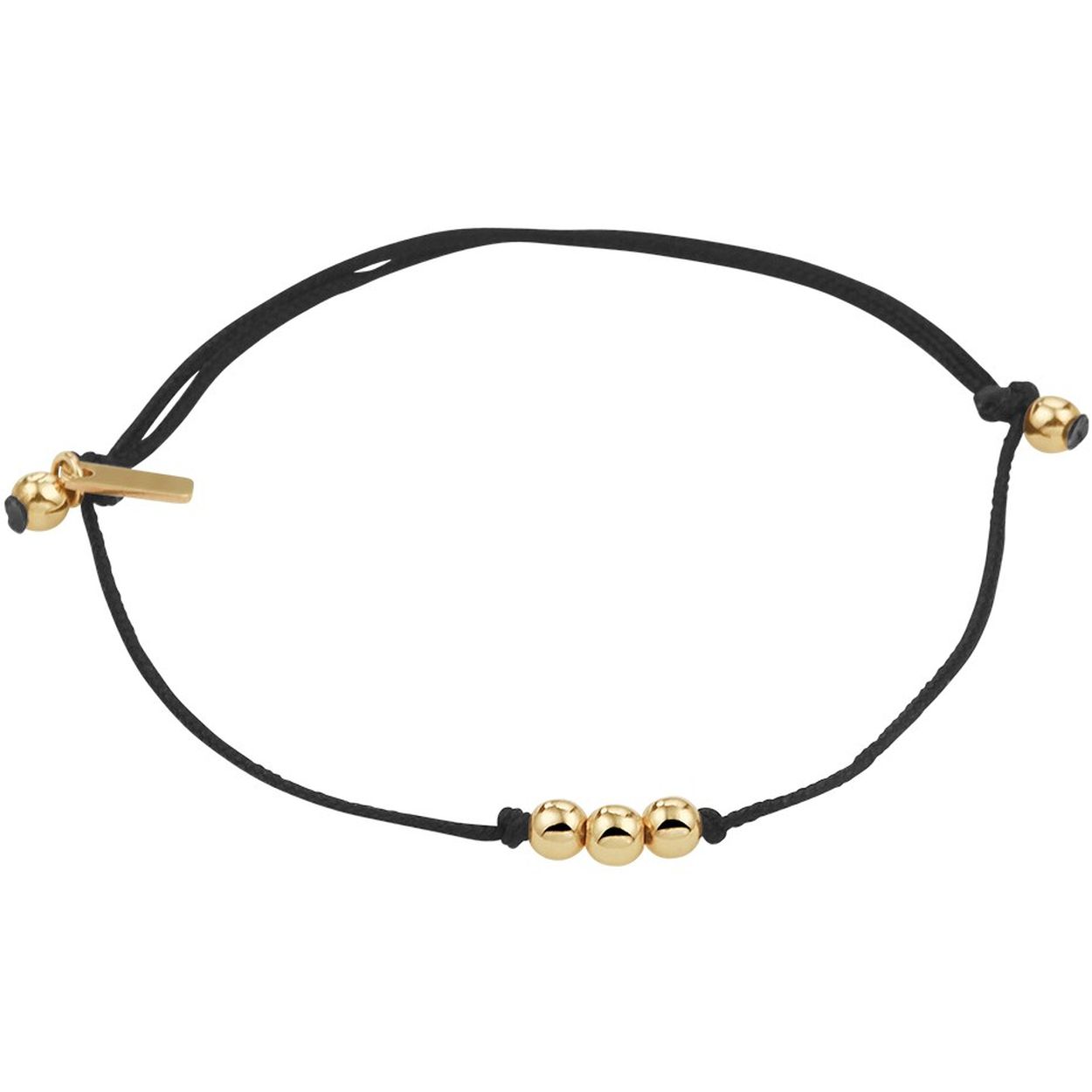 Armband katoen bolletjes 13 - 19 cm