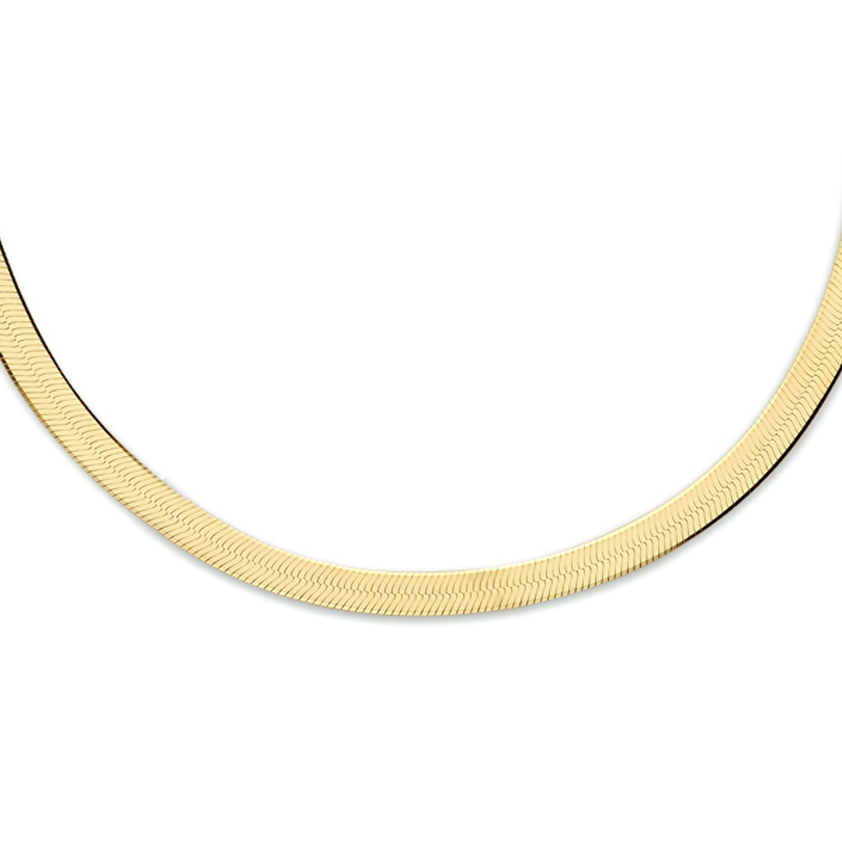 Geelgoud op 925 zilveren collier uitgevoerd met een stevige karabijn sluiting. Het collier heeft een breedte van 3.5mm en een draaglengte van 40cm met een extensie van 5cm. Geen garantie op plating.