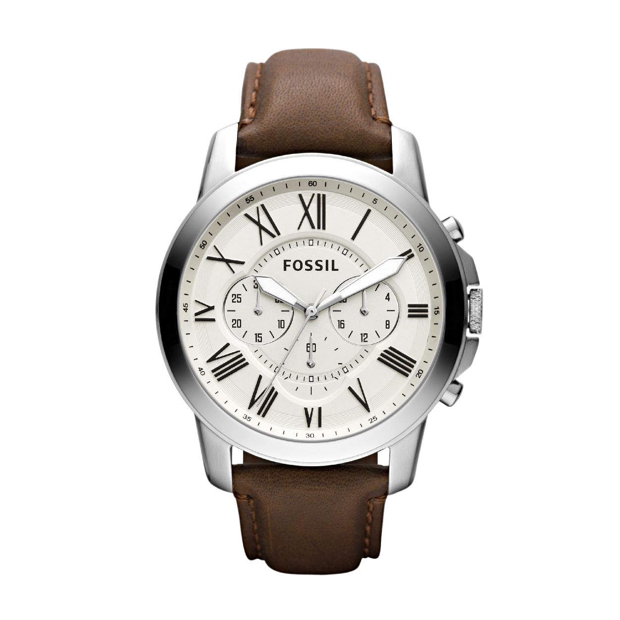 Dit herenhorloge is van het merk Fossil. Het is een chrono horloge met een band gemaakt van leer. De diameter van de kast is 44 mm.
De verdere specificaties van het horloge zijn als volgt:
Bandbreedte (mm): 22
Kastmateriaal: edelstaal
Techniek: quartz