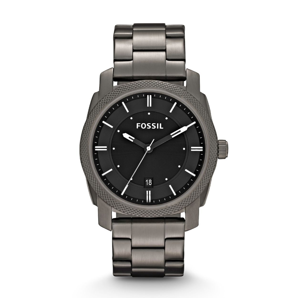 Dit herenhorloge is van het merk Fossil. Het is een  horloge met een band gemaakt van edelstaal. De diameter van de kast is 42 mm.
De verdere specificaties van het horloge zijn als volgt:
Bandbreedte (mm): 22
Kastmateriaal: edelstaal
Techniek: quartz