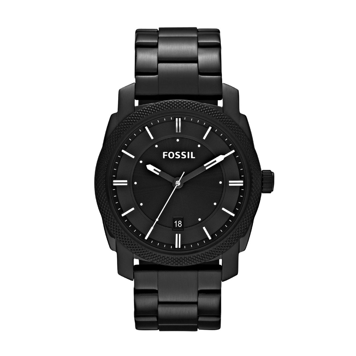 Dit herenhorloge is van het merk Fossil. Het is een  horloge met een band gemaakt van edelstaal. De diameter van de kast is 42 mm.
De verdere specificaties van het horloge zijn als volgt:
Bandbreedte (mm): 22
Kastmateriaal: edelstaal
Techniek: quartz